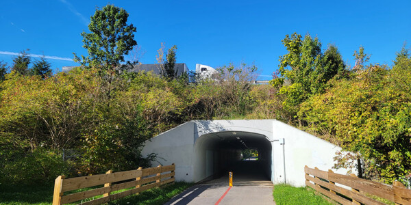 Pennsy trail tunnel